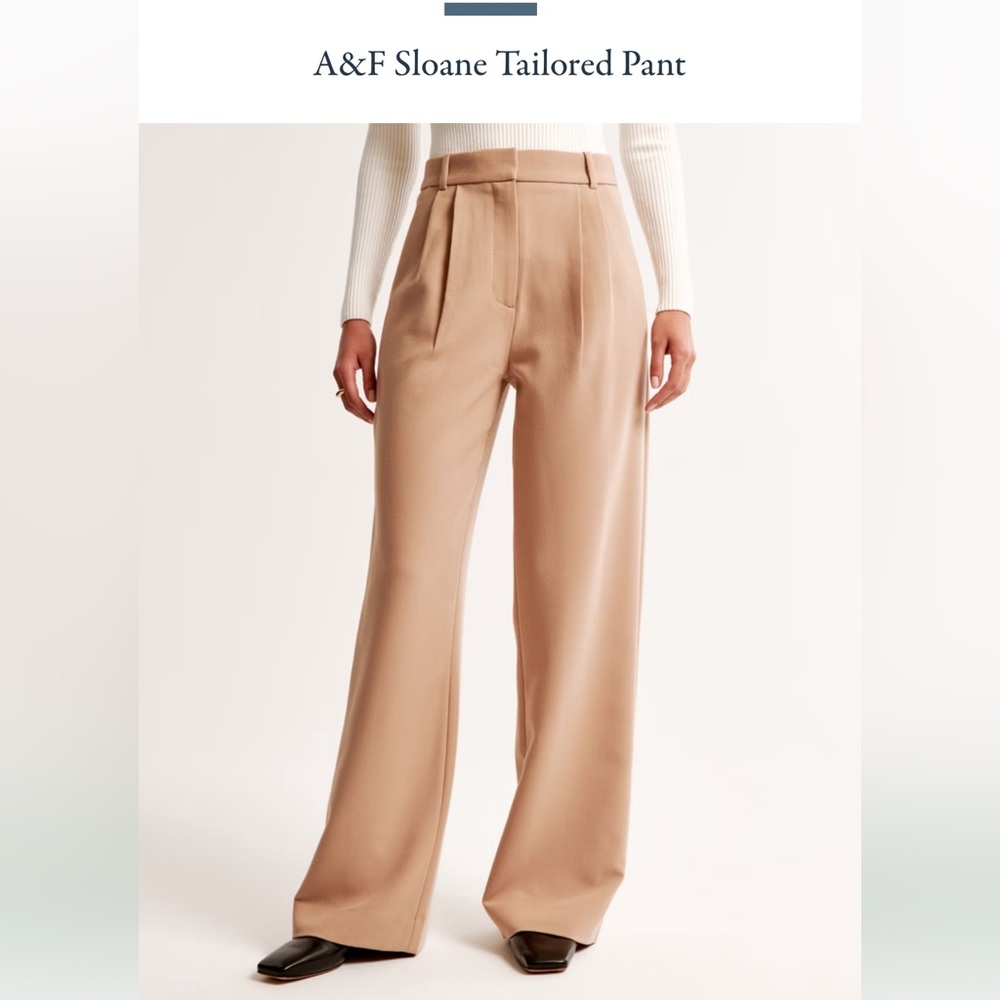Sloane Tailored Light Brown Pant